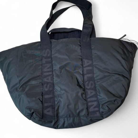All Saints Large Esme Tote Black NWT, Unisex - Picture 1 of 14